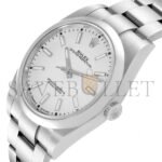 ROLEX OYSTER PERPETUAL SILVER DIAL STEEL 39MM WATCH 114300 - Image 5