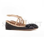 VALENTINO ROCKSTUD BALLERINA IN NAPPA LEATHER 4W2S0HB6XGR_N71 - Image 3