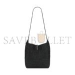 YSL LE 5 � 7 MEDIUM CROCHETED RAFFIA TOTE 778827GAAEN1000 (39*32*15cm) - Image 3