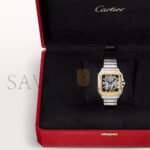 CARTIER SANTOS DE SKELETON WATCH WHSA0019 - Image 3