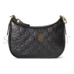 GUCCI GG EMBLEM MEDIUM SHOULDER BAG 815409AAEEM1000 (25.5*20*5cm) - Image 3