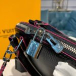 Louis Vuitton Epi Leather Alma BB M40302 Black/Pink - Image 8