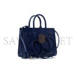 YSL BLUE CROC EMBOSSED LEATHER NANO CLASSIC SAC DE JOUR TOTE�392035DND1N4150 (22*18*10.5cm) - Image 2