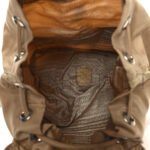 PRADA TESSUTO NYLON VELA SMALL BACKPACK CAMMELLO BLANCO (25*24*12cm) - Image 4