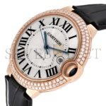 CARTIER BALLON BLEU 42 ROSE GOLD DIAMOND MENS WATCH WE900851 - Image 5