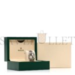 ROLEX STAINLESS STEEL 18K YELLOW GOLD DIAMOND 36MM OYSTER PERPETUAL DATEJUST WATCH SILVER ROMAN 126233 - Image 2