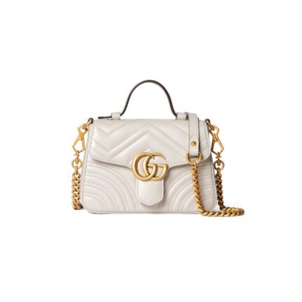 GUCCI GG MARMONT MINI TOP HANDLE BAG ������547260AABZC1712 (21*15.5*8cm)