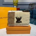 Louis Vuitton Shearling and Epi leather Twist MM M55450 - Image 2
