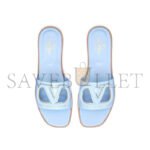 VALENTINO VLOGO CUT-OUT CALFSKIN SLIDE SANDAL 4W2S0IB0RLL_ZTL - Image 4