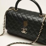 CHANEL LARGE FLAP BAG WITH TOP HANDLE A92991 (29*18*12cm) - Image 5