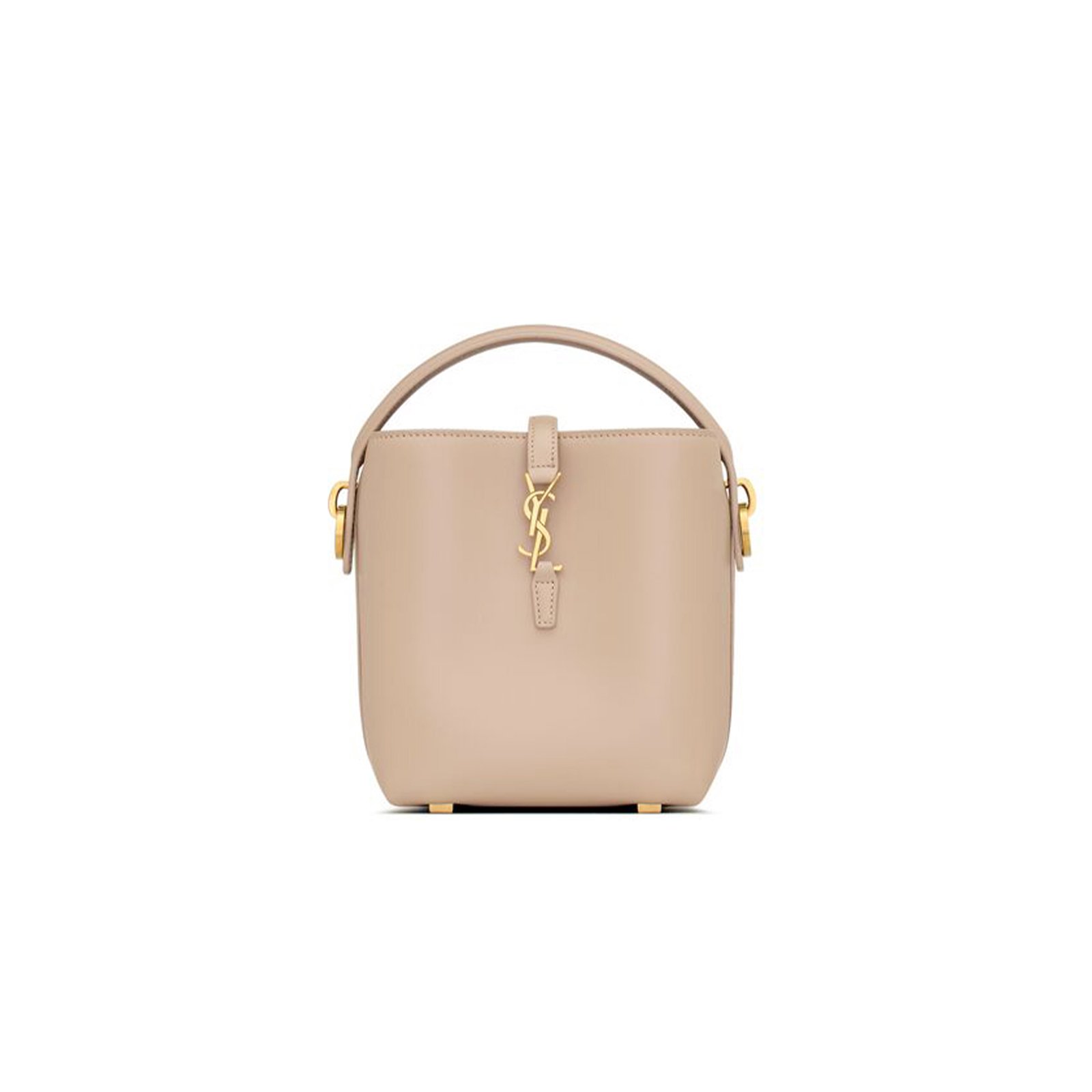 af158ec21221914caec50efa0eaa41cd69436184 YSL LE 37 MINI IN SHINY LEATHER 7658702R20W2721 (15*13*6cm) - Image 1