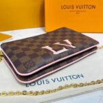 Louis Vuitton Damier Ebene Double Zip Pochette N60254 - Image 8