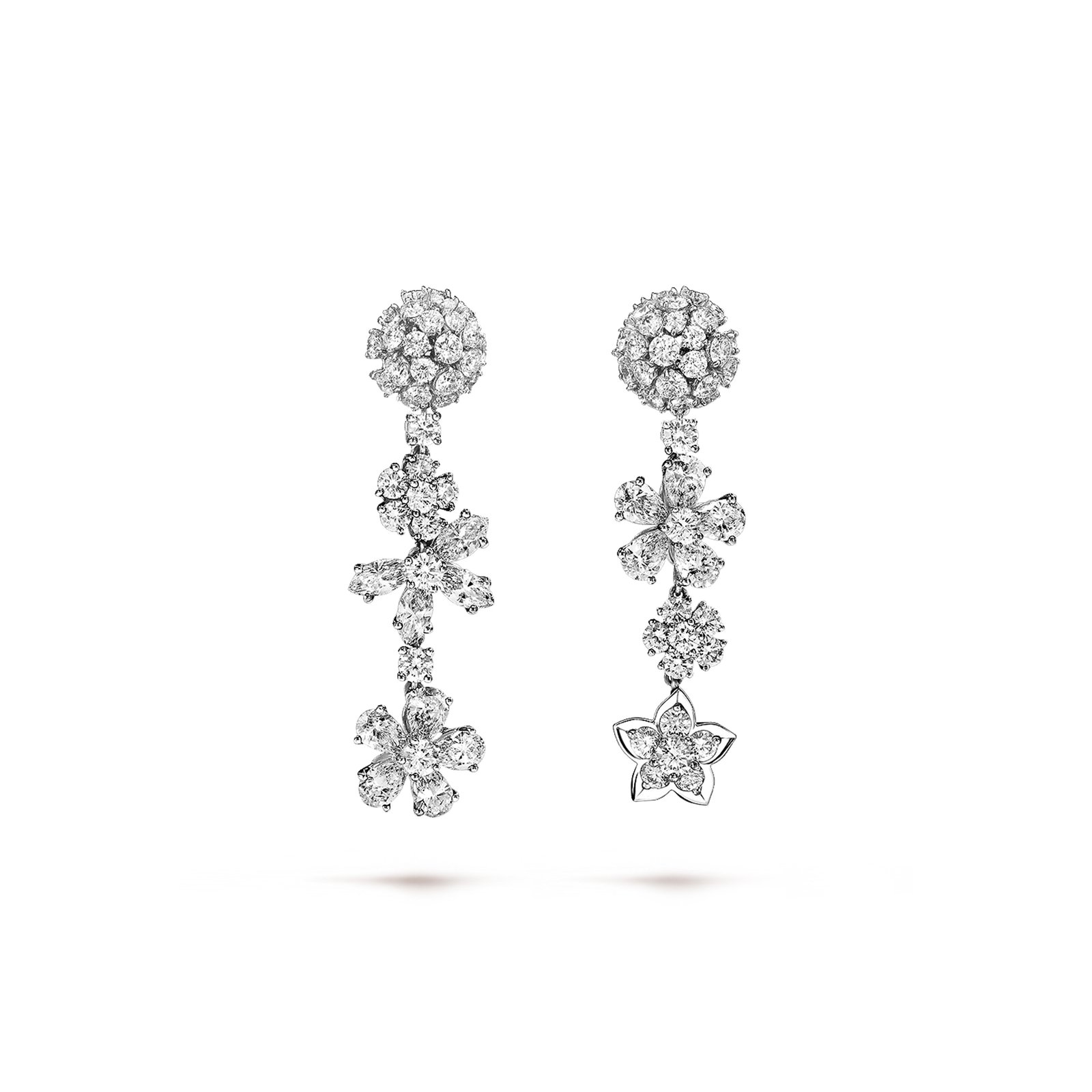 b167e3e436c2c8289814a98dfc5309e376812d72 VAN CLEEF ARPELS FOLIE DES PR�S EARRINGS VCARP05H00 - Image 1