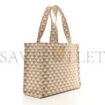 PRADA FABRIC EMBROIDERED SAFFIANO LARGE SYMBOLE TOTE BLACK BEIGE (43*31*20cm) - Image 2