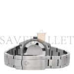 ROLEX STAINLESS STEEL 31MM OYSTER PERPETUAL WATCH GREEN 277200 - Image 3