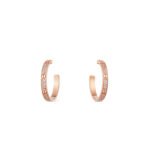 CARTIER LOVE�HOOP EARRINGS, MEDIUM MODEL, PAVED N8515192