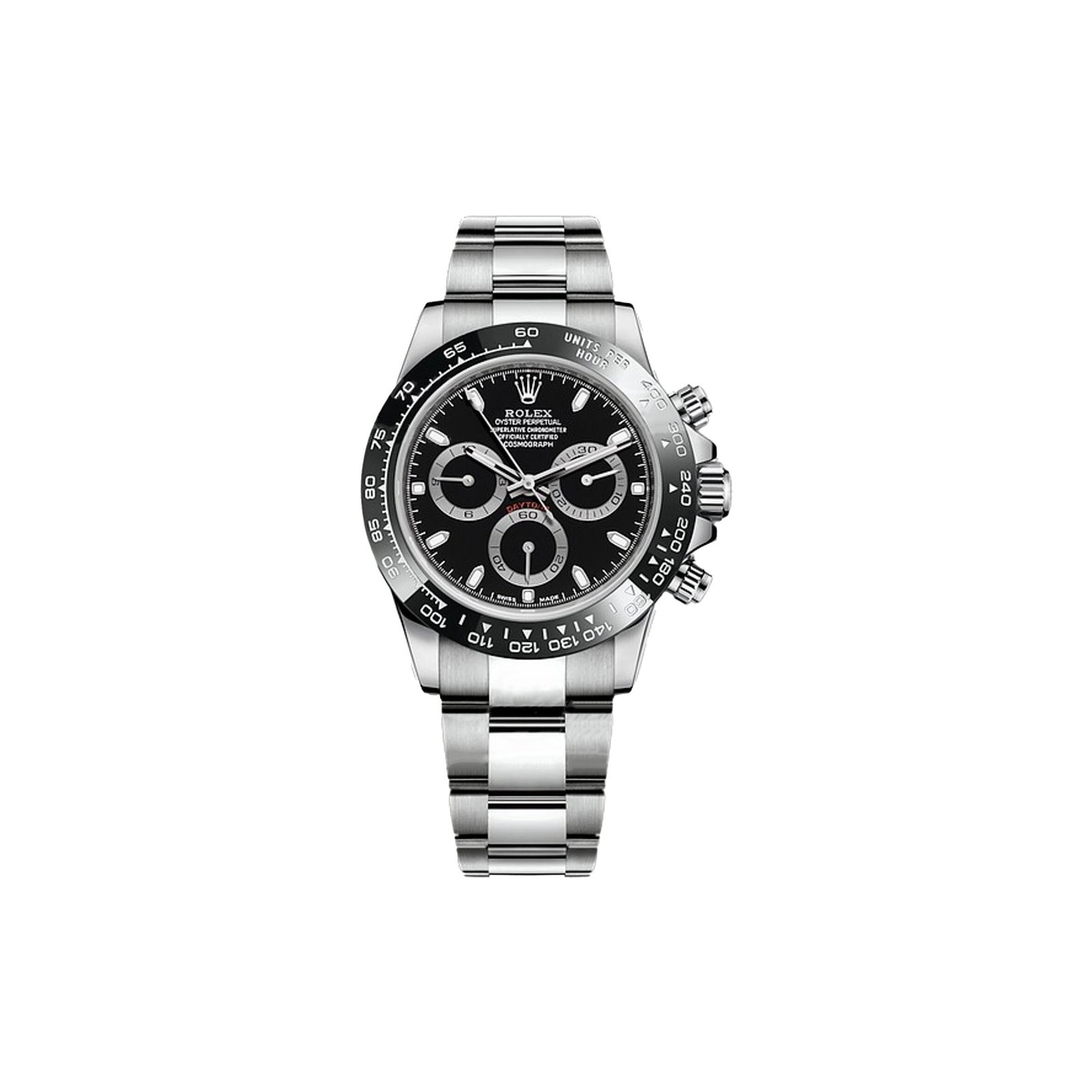 b2c28f3a8dfd8d366aeca3b345165246197371dc ROLEX DAYTONA BLACK DIAL 40MM WATCH 116500LN - Image 1