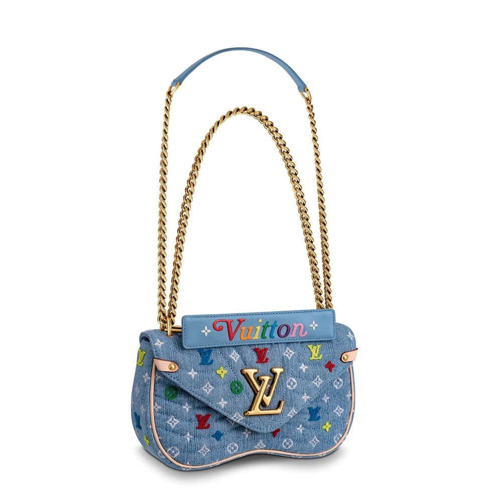 b30568a8c7176f0e86288d60c262ca20f6d6a547 Louis Vuitton New Wave Chain Bag MM M53692 - Image 1