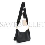 PRADA SAFFIANO LUX RE-EDITION 2005 SHOULDER BAG BLACK (22*17*6cm) - Image 3