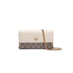 GUCCI GG MARMONT BI-COLOR WALLET ON CHAIN ��546585 (19*10cm)