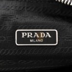 PRADA NYLON RE-EDITION 2005 SHOULDER BAG BLACK (22*17*6cm) - Image 5