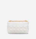 Medium handbag ivory soft cannage pattern - Image 3