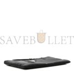 PRADA TESSUTO NYLON SAFFIANO WRISTLET BLACK (23*14cm) - Image 3