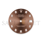 ROLEX DATEJUST 31 OYSTER, 31 MM, OYSTERSTEEL AND EVEROSE GOLD WATCH 278271 - Image 4