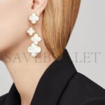 VAN CLEEF ARPELS MAGIC ALHAMBRA EARRINGS, 4 MOTIFS VCARD78900 - Image 2