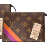LOUIS VUITTON TRIO TOILET POUCH MON MONOGRAM P01952 (25*20*6cm) - Image 3