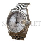 ROLEX DATEJUST 36MM SILVER DIAL WATCH 116234 - Image 2