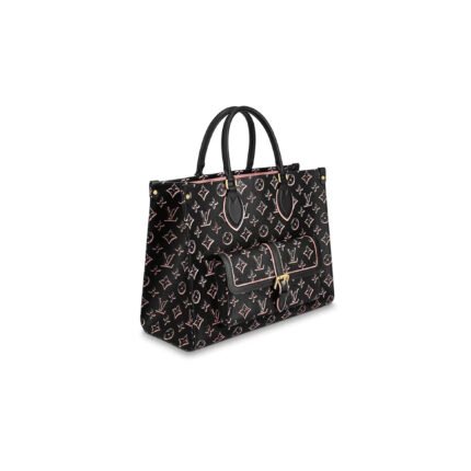 LOUIS VUITTON ONTHEGO MMMONOGRAM CANVAS BLACK M46154 (34*26*13cm)