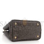 PRADA BROCCATO CHAIN TOTE CAFF� (22*15*14cm) - Image 3