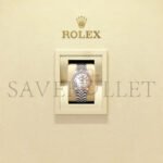 ROLEX DATEJUST 31 OYSTER, 31 MM, OYSTERSTEEL, EVEROSE GOLD AND DIAMONDS WATCH 278381RBR - Image 2