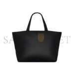 YSL SAINT LAURENT TOTE IN NAPPA LAMBSKIN 756269AACIW1000 (50*43*17cm) - Image 3