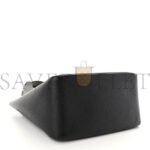 PRADA VITELLO DAINO SOFT MEDIUM DYNAMIQUE TOTE BLACK (25*22*13cm) - Image 3
