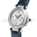 CARTIER PASHA DO SILVER DIAL WATCH WSPA0012 - Image 3