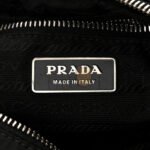 PRADA TESSUTO NYLON SHOULDER BAG BLACK (27*16*10cm) - Image 5