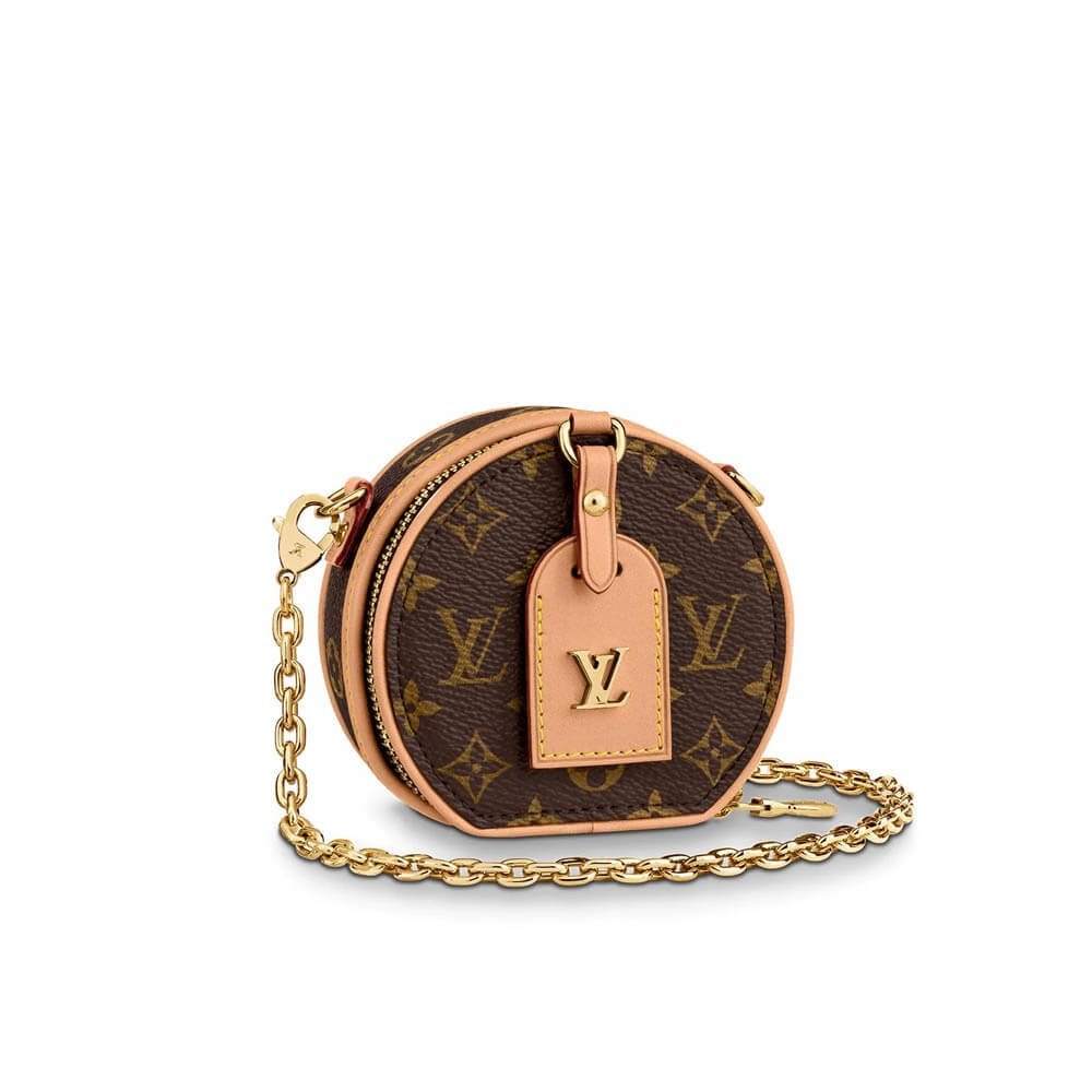 b73e005c76910a6c5c308315ca3b51f63bfd315c Louis Vuitton Monogram Boite Chapeau Necklace M68570 M68577 - Image 1