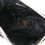 PRADA GRACE LUX TRIANGLE SHOULDER BAG BLACK (25*15*11cm) - Image 4