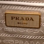 PRADA SAFFIANO MEDIUM BI-COLOR TOP HANDLE TOTE BLACK TALCO (36*30*15cm) - Image 5