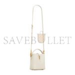 YSL LE 37 MINI IN SHINY LEATHER 7658702R20W9207 (15*13*6cm) - Image 3