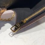 Louis Vuitton Monogram Reverse Canvas Dauphine Chain Wallet M68746 - Image 9