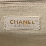 CHANEL TOTE�CANVAS & GOLD-TONE METAL AS3351 (34*26*15cm) - Image 6