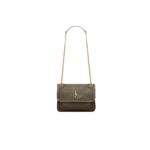 YSL NIKI CROSSBODY BAG IN LEATHER�218164781 (22*16.5*12cm)