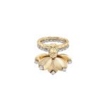 CARTIER GRAIN DE CAF� RING B4240700