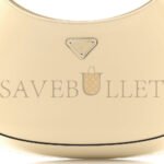 PRADA BRUSHED CALFSKIN CLEO SHOULDER BAG DESERT BEIGE (26*17*5cm) - Image 7