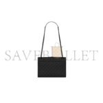 YSL ENVELOPE MEDIUM IN QUILTED GRAIN DE POUDRE EMBOSSED LEATHER 600185BOW981000 (24*17.5*6cm) - Image 3