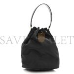PRADA RE-NYLON DUET DRAWSTRING SHOULDER BAG BLACK (23*18*11cm) - Image 2