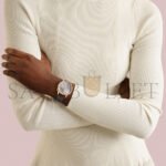 VACHERON CONSTANTIN �G�RIE MOON PHASE 37 MM PINK GOLD WATCH 8005F/000R-B958 - Image 2